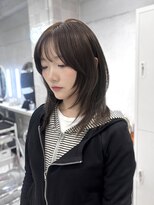 ローウェ 渋谷(Louwe) フレンチバング×韓国ハッシュカット 【ayami】