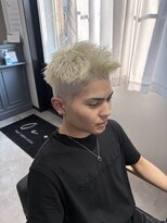 ワンス(once)&nbsp;メンズ抜きっぱなしブロンド