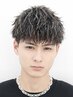 カット+ハイライト+ツイストパーマ