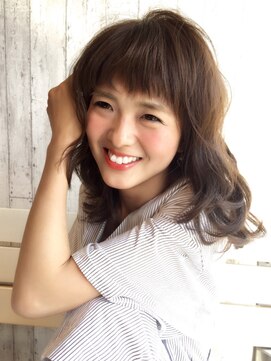 モウ ライフヘアー(MOW LIFE HAIR) MOW☆透明感も!ゆるふわも!愛されボブ