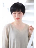 ナチュラルショートマッシュ