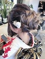 ビークロス(B-cross)&nbsp;振袖ヘアセット