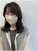 顔まわりカット/レイヤーカット/レイヤー/韓国/髪質改善