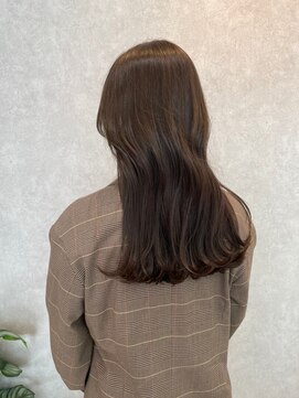 ジーナ 船橋(Zina) 大人かわいい20代30代40代小顔ショコラベージュ１Zina船橋