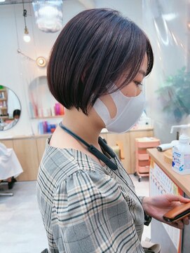 ロウバイレボ 柏(lou by revo) ショートボブ/ミニボブ/マッシュ/切りっぱなし/柏駅