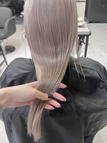 ペレ 渋谷(PELE)&nbsp;n60_ミルクティーベージュブリーチ2回/渋谷/ハイトーン/韓国ヘア