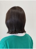 切りっぱなしボブ