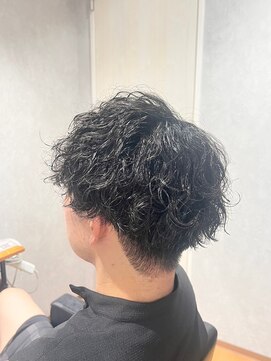 ビス ヘア アンド ビューティー 西新井店(Vis Hair＆Beauty) 20代30代40代メンズビジネスツーブロックアッシュブラック