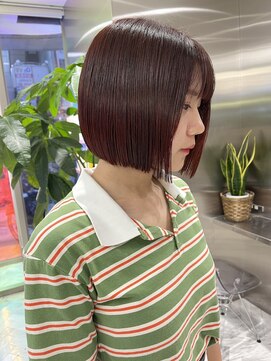 ゼスト 八王子店(ZEST) ミニボブ/ぷつっとボブ/暖色カラー