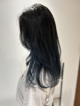 ハグ 横浜(HUG) blue black gradation