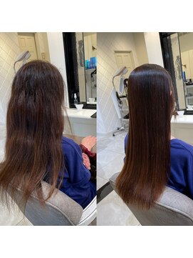 ブランニューイヴ 生駒店(Brand new eve) 地毛風髪質改善ストレート