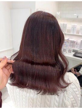 リルミー(Lilme) ブリーチなしダブルカラー＊ピンクブラウン＊まゆ