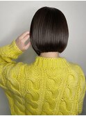 切りっぱなしボブ