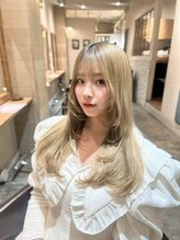 アルーシェ 新宿店(Alushe) 韓国レイヤー×ミルクティーグレージュ×髪質改善