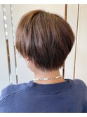 20代女性 メンズ風ショート