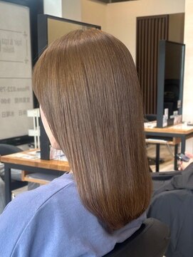 アトリエコア(Atelier Coa) ミルクティーベージュダブルカラーケアブリーチインナーカラー