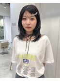暗めカラー/韓国風巻き/レイヤーカット/くすみベージュ/渋谷