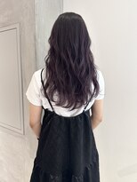 ヨーク(YOKE)&nbsp;YOKE サラ艶ロングブリーチラベンダーアッシュグレージュ