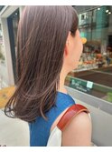 ミディアム×マロングレージュ