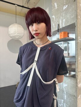 ゾーイダイミョウ(ZOEY daimyo) ブリーチなし red