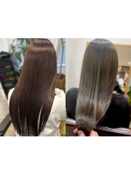 扱いやすい理想の髪質へ。人によって異なるくせ毛や髪質を見極め最適な施術をご提案◎美髪へ導きます♪