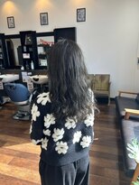ヘアーワークス ボナ(HAIR WORKS bona.)&nbsp;コテ巻きが苦手な方におすすめなデジタルパーマ×うる艶TR
