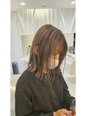 ナチュラルハイライトボブ