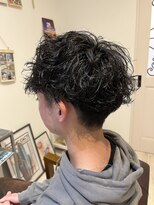 メンズサロン ルーブ 新潟(メンズサロンLOOB)&nbsp;スパイラルパーマ　ツーブロック　トランクスヘア　メンズヘア
