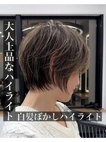 ミユーズ 表参道(Miyu's)&nbsp;白髪ぼかし/脱白髪染め】で大人女性をより美しく