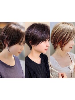 お客様の要望に合わせ、じっくりカウンセリングをしてから素材を活かしたstyleを創り出す《IMAGINE》