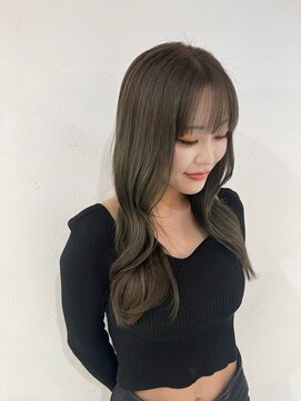 オト(oto) オリーブカラー　ヘアカラー　オリーブベージュ