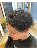 ハード系ツイストパーマ