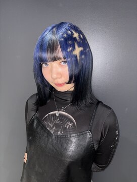 ゲームバイアランスミシー 心斎橋(GAME by Alan Smithee) デザイン／ダブルカラー／ケアブリーチ／エフェクトブリーチ