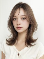 ノア 三宮店(NOA)&nbsp;【NOA】透明感ベージュナチュラルくびれヘア