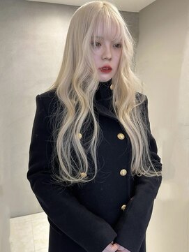 ペレ アネックス 大阪梅田茶屋町店(PELE ANNEX) くびれヘア/アプリコットオレンジ/夏のヘアアレンジ/梅田