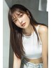 髪質改善ストレート(縮毛矯正)＋髪質改善カラー￥29500→￥21500