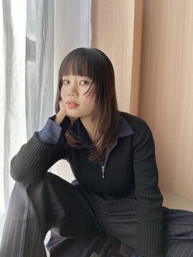 オン キャナルシティ博多前店(on) 【哉汰】デザインカラー/ミディアムレイヤー/レッドカラー20代