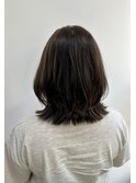 外国人風ハイライト×"トレンド"くびれレイヤーカット