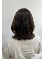 ニル 大泉学園(nilu) 外国人風ハイライト×"トレンド"くびれレイヤーカット