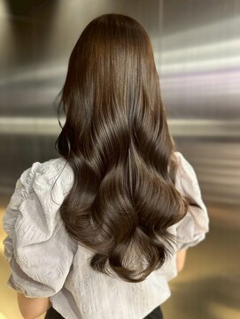 ペレ 原宿(PELE) ダブルカラー/ケアブリーチ/羽エクステ/原宿