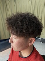 バーバーコモンズ(BARBER COMMONS) フェード+ツイストパーマ