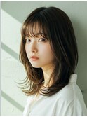 【Hairate本川越】ミディアムレイヤースタイル