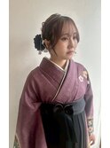 卒業式ヘア/成人式/ヘアセット/ヘアアレンジ