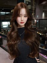アルバム 池袋(ALBUM)&nbsp;顔周りレイヤーロング韓国ヘアイメチェン_F1439