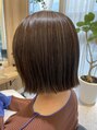 エルムバイエント(elm by emt) ストレートボブ。内巻きにも外ハネにも。#上北沢