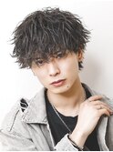 シャドウパーマ/メンズパーマ/眉毛/烏丸／四条大宮