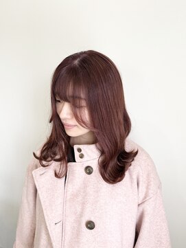 ヘアステーションフラット(HAIR STATION FLAT) 艶感ペールピンク