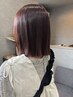 ケアカラー＋トリートメント　￥11380～