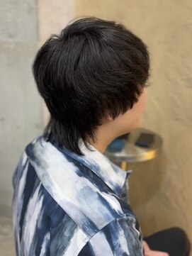 ウリ 横浜(uli) メンズシャギーマッシュウルフ
