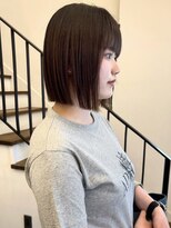 ペイジヘアー(paige hair) 切りっぱなしボブ